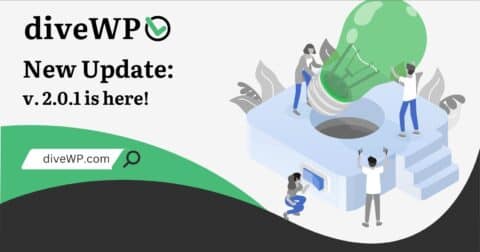 3 diveWP new update: version 2.0.1 is here